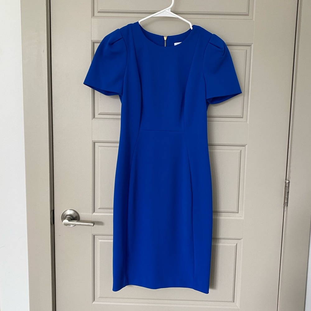 Calvin Klein Blue Dress - Size 6 Petite